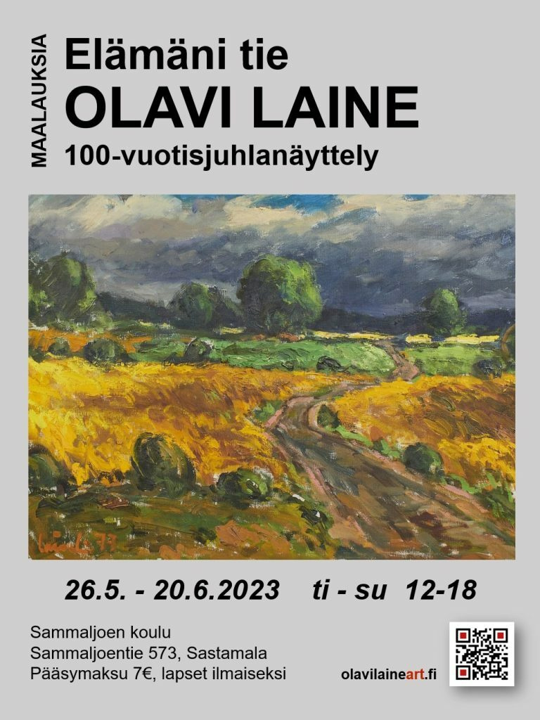 Galleria-Akseli-Laine nayttelyjuliste-768x1024